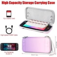 thumbnail image 2 of Carry Case for Nintendo Switch 2 () Large Capacity Hard Shell Travel Cases with 12 Game Card Slots Portable Protective Carry Case for Switch 2 Console Games Accessories, 2 of 5