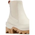 thumbnail image 3 of SOREL Womens Beige 1-1/2" Platform Goring Removable Cushioned Insole Arch Support Waterproof Slip Resistant Brex Round Toe Block Heel Chelsea 9.5, 3 of 3