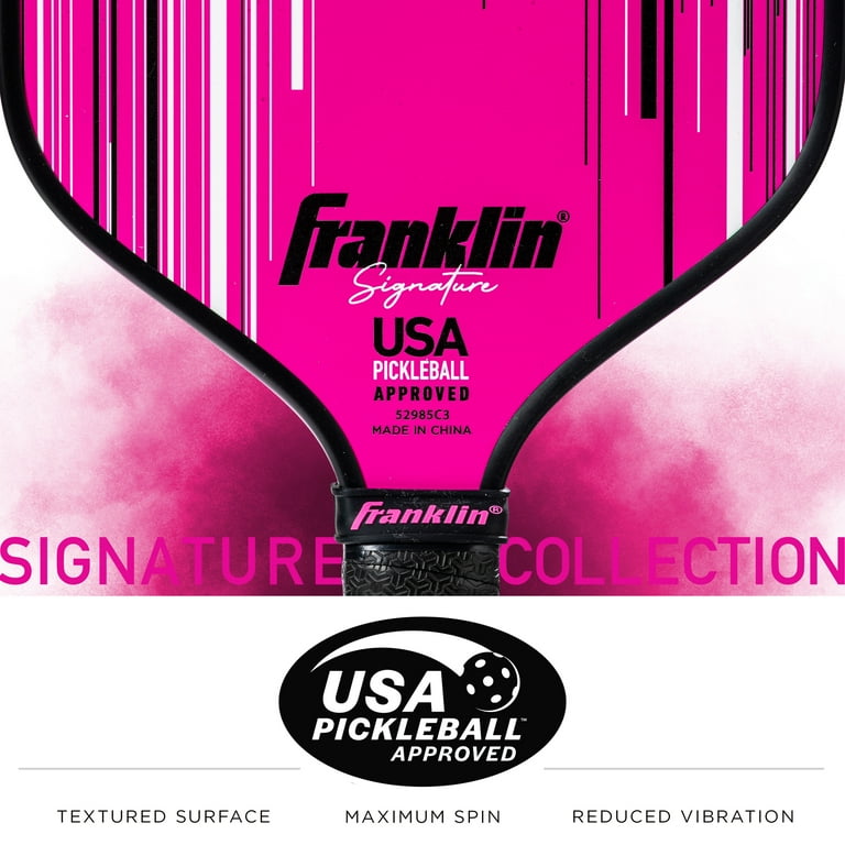 Franklin Sports Signature Series MaxGrit Pickleball Paddle - 16mm