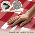 thumbnail image 6 of ODIKA 8'x10' Washable Area Rug Non-Shedding, Easy Care, Farmhouse Gingham Grid Striped Christma Plaid Checkered Checked Playful for King Size Bedroom Under Bed, Master Suite, 6 of 7