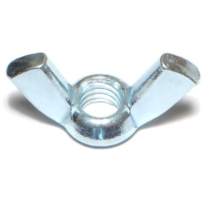 7/16-14 Zinc Plated Cold Forged Wing Nuts 50 pcs 