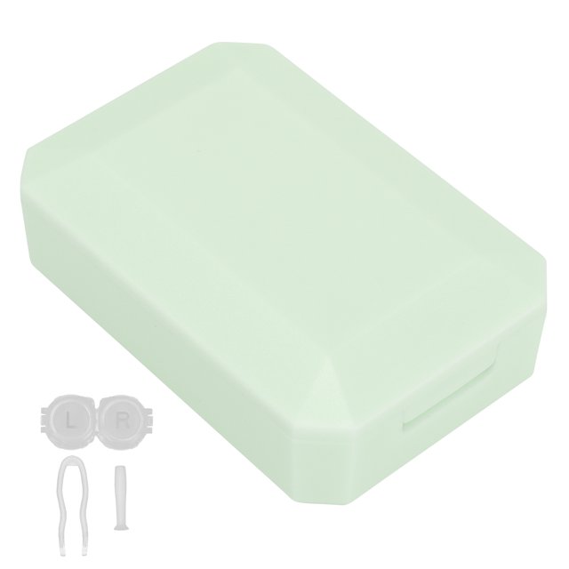 Contact Lens Box, Mirror Tweezer Stick Remover Tool, for Convenient Contact Lens Storage and Handling