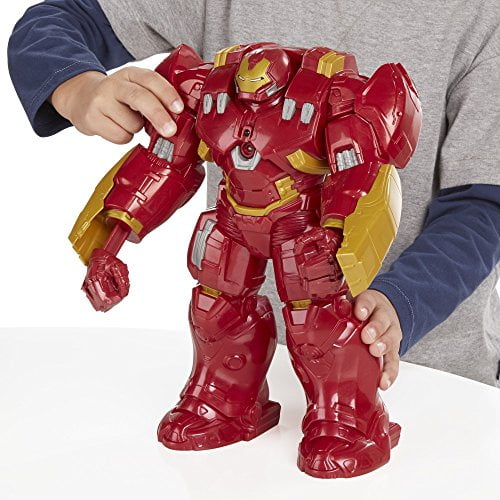 marvel avengers titan hero tech interactive hulk buster 12 inch figure