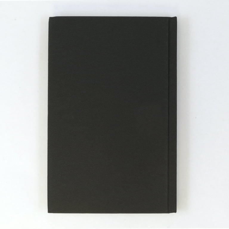 Black Kraft Paper Cover Sketchbook for Artist, Black Paper