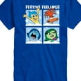 thumbnail image 3 of Inside Out 2 - Festive Feelings Grid  - Men's Short Sleeve Graphic T-Shirt, 3 of 5