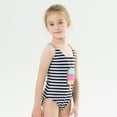 thumbnail image 5 of Shadoumai One Piece Swimsuit for Girls 14-16 Keyhole Tankini Sets Quick Dry & Stretchy Cute Printed Bathing Suit Modest Swimwear Stretch Strap, 5 of 7
