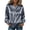Gray plus size satin blouse a1, variant on Women Plus Size Fall Winter V Neck Long Sleeve Satin Tie Front Blouse Elegant Casual Tops For Office Work Dressy Chic Basic Shirts, Blue M