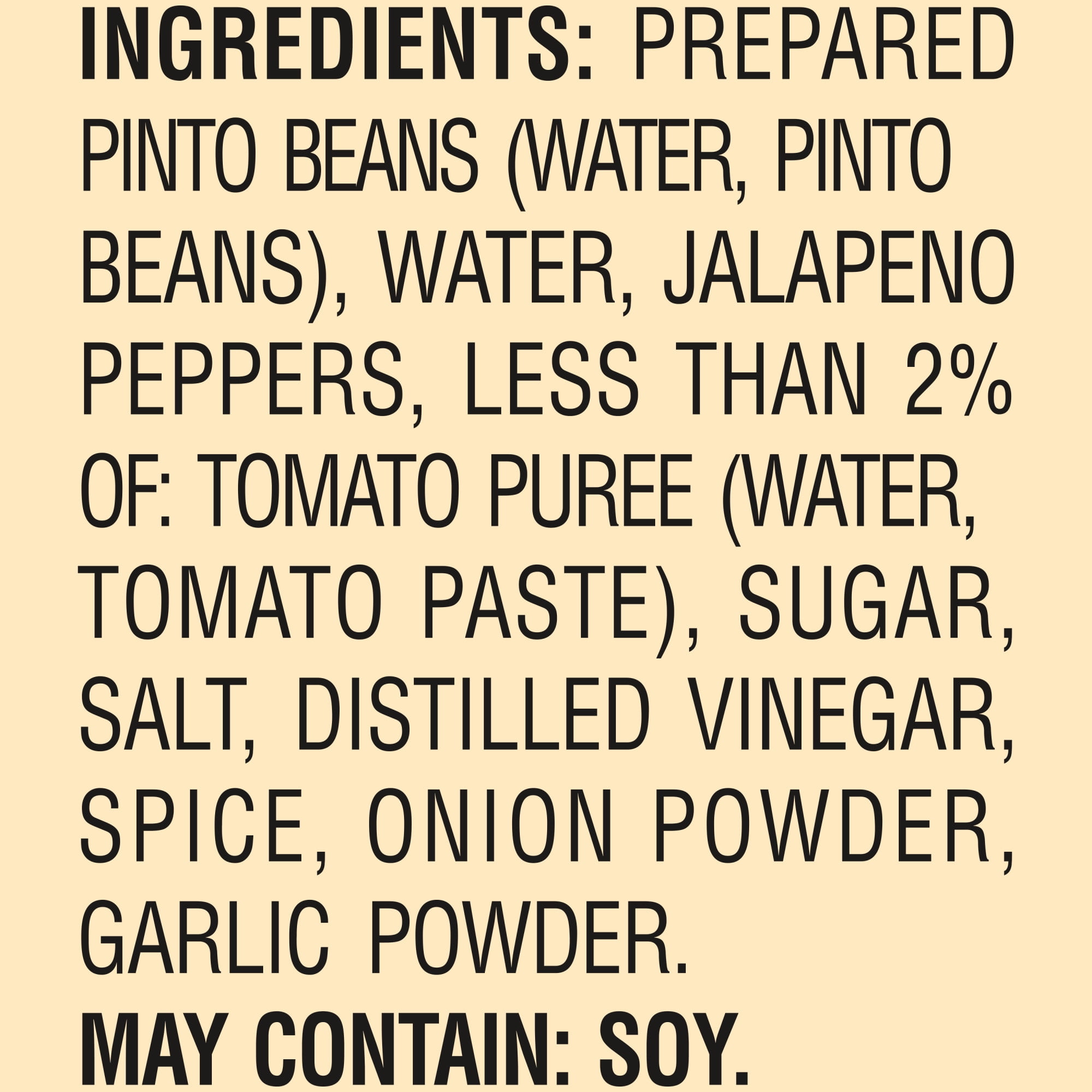 Ranch Style Pinto Beans With Jalapeno Peppers, Canned Beans, 15 oz.