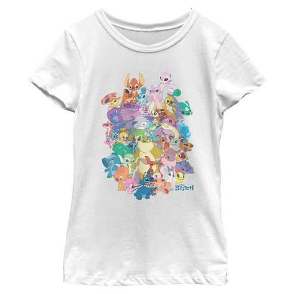 Girls Lilo & Stitch Experiment Compilation T Shirt