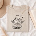 thumbnail image 4 of Jollimate I Have An Angel In Heaven I Call Her Mom Shirt, Memorial Graphic Tee, Remembrance Gift, 4 of 6