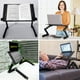 thumbnail image 3 of Mesa de cama plegable para computadora portátil - Soporte para tableta y computadora portátil - Mesa de lectura de diseño para sillón y sofá cama - Ergonómica versátil ajustable - Aluminio liviano Ormromra YQ-2871, 3 of 5