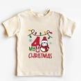 thumbnail image 5 of Camiseta retro beige para niños del día de Navidad, camisetas de manga corta para niños de 1 a 5 años, conjuntos para el día de Navidad, el mejor regalo para hermanos y hermanas, 5 of 5