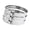 B, variant on Ohmyroo Stainless Steel Pool Hose Clamp 10 PCS Adjustable Worm Gear Drive Clips 1 To 2 Inch For Pool Pump And Filtration