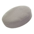 thumbnail image 4 of Bar Stools Seat Cover, Elastic Dustproof Bar Chair Covers Washable Bar Stool Cushions, Slipcover for Barstool, Kitchen, Only Cushion , Light Grey, 4 of 8