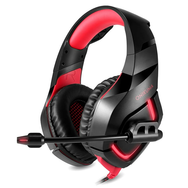 ONIKUMA K1B Head-mounted Headset Wired Gaming Headset with 50mm Driver