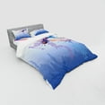 thumbnail image 2 of Ambesonne Colorful Bedding Set 4 Pcs, Abstract Dragonfly, Queen, Multicolor, 2 of 2