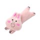thumbnail image 1 of Catnip Toys, juguete interactivo para masticar, animales de peluche de felpa suave, gran regalo, rosa Feliz Sencillez, 1 of 5