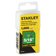 Stanley Light-Duty Tacker Staples 5/16"