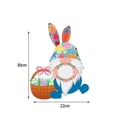 thumbnail image 2 of Conejito Para Ventana De Pascua, Pegatinas De Huevo Para El Día De Pascua, Calcomanías De Conejo Para Festivales, Manualidades Decorativas Para El Hogar seitruly HA043931-02, 2 of 6