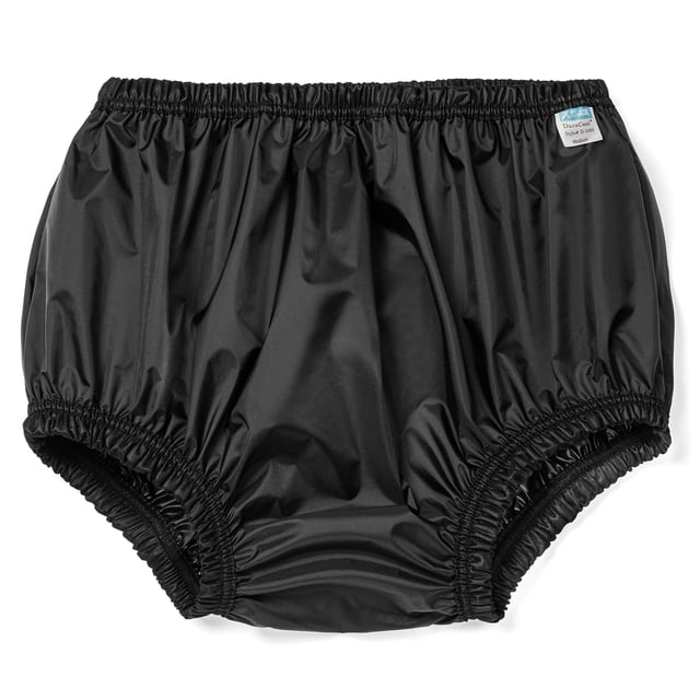 Washable Leak-Protection, Adult Pull-On Cover Pant, Advanced Duralite-Cool-Lightweight-Durable- Kleinert's (Black, XXX-Large)