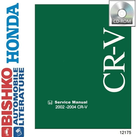 Bishko OEM Digital Repair Maintenance Shop Manual CD for Honda Cr-V 2002 -