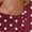 #0527-Wine, variant on Neewe Summer Midi Dresses for Women Loose Casual Classic Polka Dot Round Neck Short Sleeve Knee Dress with Pocket