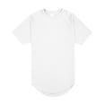 thumbnail image 2 of Ma Croix Mens Short Sleeve Raglan T Shirt Longline Extended Tee, 2 of 5