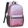 thumbnail image 2 of 17 Inch Lightweight Backpack,PVC Waterproof Oxford Fabric, Ergonomically Designed, with Large Capacity, Frozen Aesthetic Pattern, 2 of 5