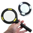 thumbnail image 7 of sunsanly Magnifying Glass with 3 Lights Multifunctional Portable 3X Magnifier Handheld Lighted Magnifying Glass for Seniors Reading Inspection Coins Jewelry, 7 of 7