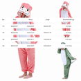 thumbnail image 3 of KAUOD Animal Onesie Kids Child Boys Girls Toddler Halloween Outfits Hippo Animal Jumpsuit Baggy Cute Soft Hooded Jumpsuit Clothes, 3 of 6