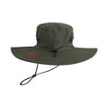 thumbnail image 2 of Fiudx Sombrero de Exterior, Transpirable, con Protección Solar, Estilo Vaquero, con Gran Circunferencia de Cabeza, Ligero y Cómodo, Ideal para Senderismo, Pesca y Ocio, Accesorio de Moda para Hombre, 2 of 3