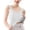 White, variant on Women's Ice Silk Seamless Tank Tops Summer Cooling Camisole No Bra Loose Fit Wide Strap Under Shirt Workout Tanks Black