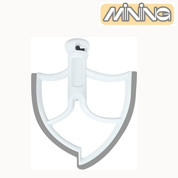 6 Quart Kitchen Aid Mixer Attachments, Beater Paddle with Scraper for 6