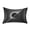 Solar Eclipse, variant on Haosy Satin Pillowcase for Hair and Skin Standard Cooling Silk Pillow Case with Envelope Closure Blue and White Geometric 20"x26"