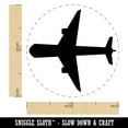 thumbnail image 2 of Airplane Solid Vacation Rubber Stamp for Scrapbooking Crafting Stamping - Medium 1 Inch, 2 of 7