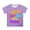 Purple, variant on FYEGRE Girls Casual Graduation T-Shirt, Kids Academic Celebration Short Sleeve Tee, Youth Top for School Ceremony, Party Gathering and Everyday Outfit Black 4-5 Years