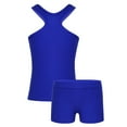 thumbnail image 4 of MSemis Kids Girls Two Pieces Athletic Sports Gymnastics Leotard Dancewear, 4 of 6