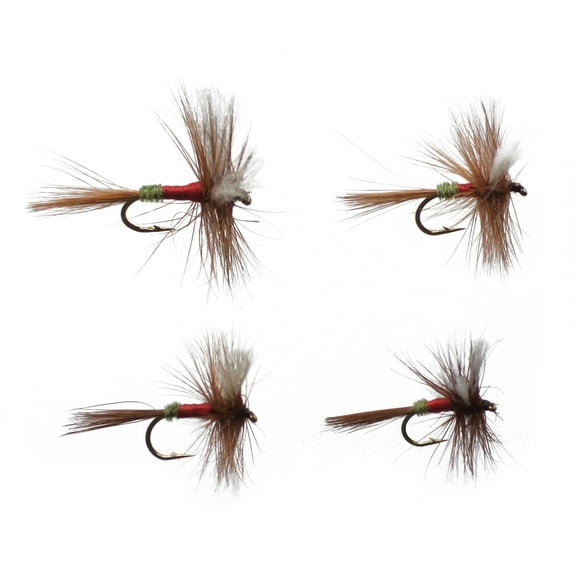 Cortland Fairplay Royal Wulff Dry Fly Assortment, Size 10, 4 Pack, 709447