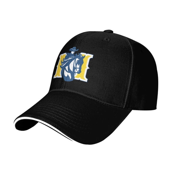 Mcneese State University Casual Sandwich Baseball Cap Adjustable For Men For Women