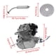 thumbnail image 4 of Motor de 2 Tiempos EOTVIA Kit de Motor de 80 cc Con Pedal de Arranque para Ciclismo, 4 of 7