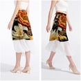 thumbnail image 4 of Bee Chiffon Beach Dress with Polyester Straps - for Beach Skirts, 4 of 6