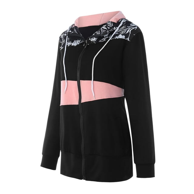 Veste Mode Slim à Capuche avec Cordon de Serrage pour Femmes