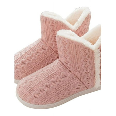 

Catlerio Women s Cable Knit Indoor Bootie Slipper