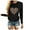 Black, variant on ICHUANYI Womens Trendy Casual Crewneck Sweatshirt Long Sleeve Heart Print Shirt Soft Lightweight Loose Top Fall Winter Clothing 2023