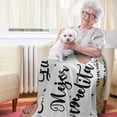 thumbnail image 2 of Yibo Grandma Gifts in Spanish, Abuelita Gifts, Mejor Abuela Gifts, Great Grandma Birthday Gift, Gift for Abuela, Abuelita Gift from Grandchildren, Abuela Gift Ideas Blanket, 2 of 7