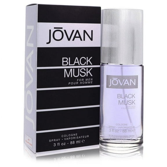 Jovan Black Musk by Jovan Cologne Spray 3 oz for Men Pack of 3