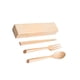 thumbnail image 3 of Portable Chopsticks Spoon Fork Set with Case Made of Timber for Kitchen Use Lightweight and, 3 of 3