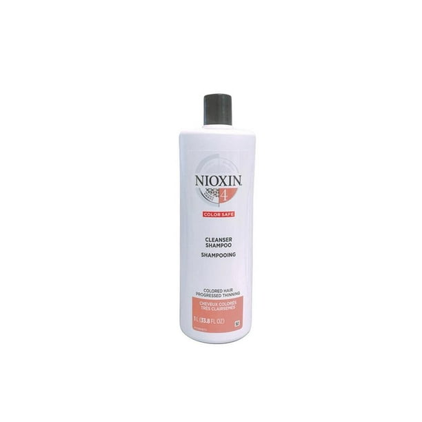 System 4 Nioxin Cleanser Shampoo for Color Treated Hair with Progressed