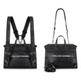 thumbnail image 4 of Wrangler Backpack Purse for Women Vegan Leather Fashion Anti Theft Convertible Backpack with Adjustable Strap, Large-Black, 4 of 9