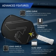 JOOLA Ben Johns Hyperion CGS 14mm Pickleball Paddle, Black, 8.2 ounces